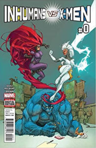 Inhumans vs X-Men #0